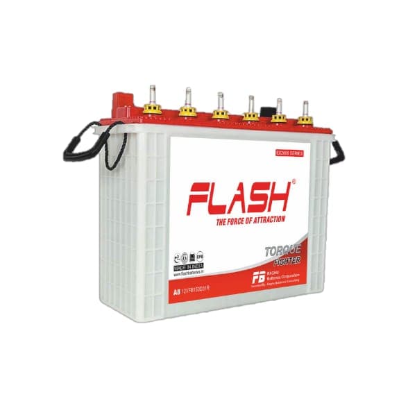 Flash Torque Fighter A8 EX2000 150Ah Tall Tubular Solar Battery