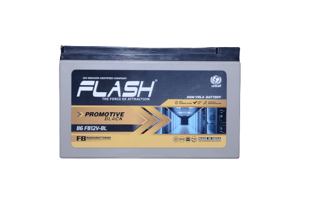 Flash Promotive Black 8L Detailed Studio Cutout