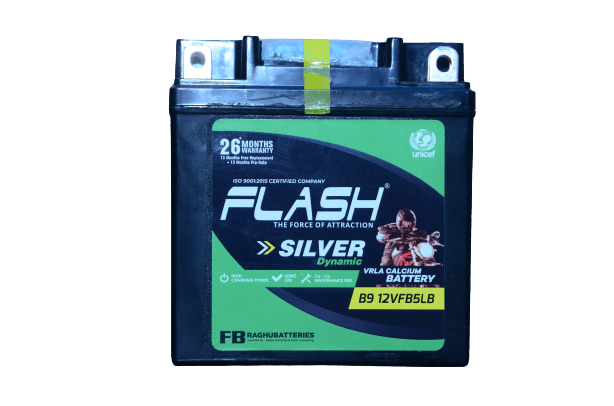 Flash Silver Dynamic B9 5LB Studio Angle Cutout