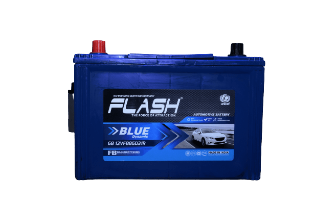 Flash Blue Dynamic Automotive Starter Battery